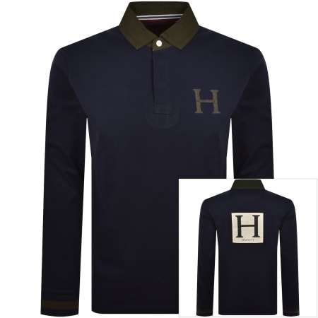 Product image for Hackett Heritage Multi Badge Polo Old Navy