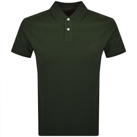 Product image for Hackett Heritage Small Logo Polo T Shirt Green