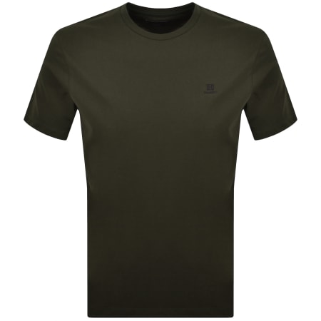 Product image for Hackett Heritage Small Logo T Shirt Green
