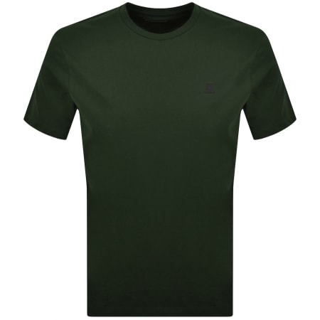 Product image for Hackett Heritage Small Logo T Shirt Green