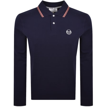 Product image for Sergio Tacchini Polo T Shirt Blue