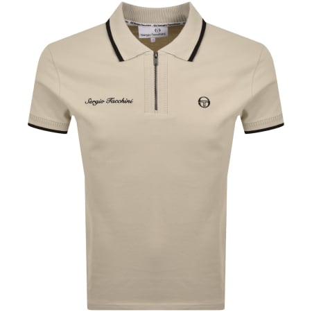 Product image for Sergio Tacchini Davide Polo T Shirt Beige