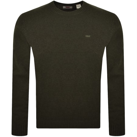 Product image for Levis Crew Neck Knit Jumper Green