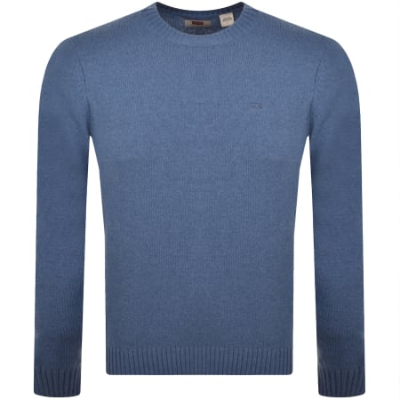 Product image for Levis Crew Neck Knit Jumper Blue