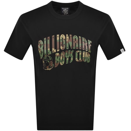 Product image for Billionaire Boys Club Camo Arch Logo T Shirt Black
