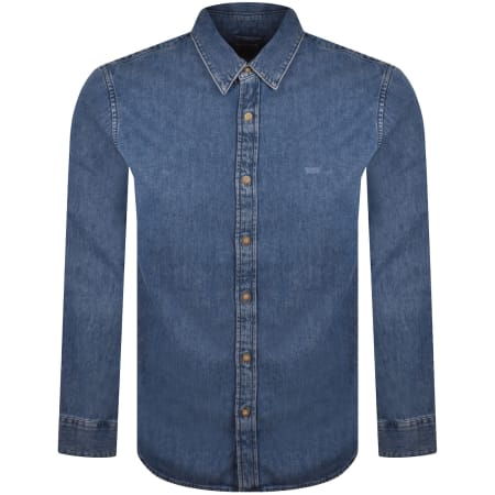 Product image for Levis Long Sleeve Battery Shirt Blue