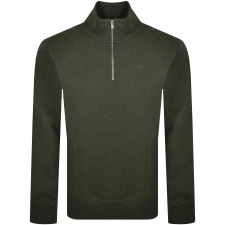 Product image for Levis Original Quarter Zip Sweatshirt Green
