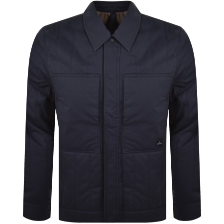Product image for Paul Smith Padded Overshirt Navy
