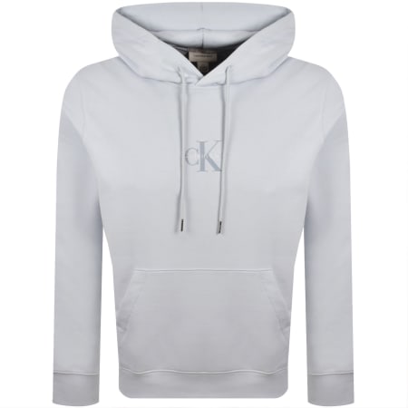Product image for Calvin Klein Jeans Logo Hoodie Blue