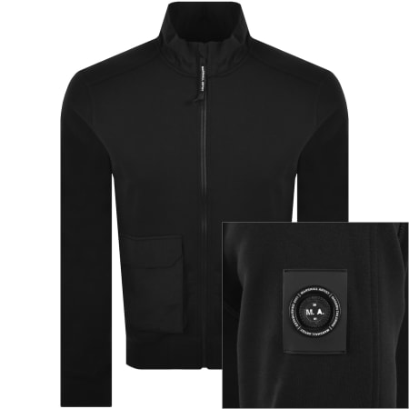 Product image for Marshall Artist Full Zip Sweatshirt Black