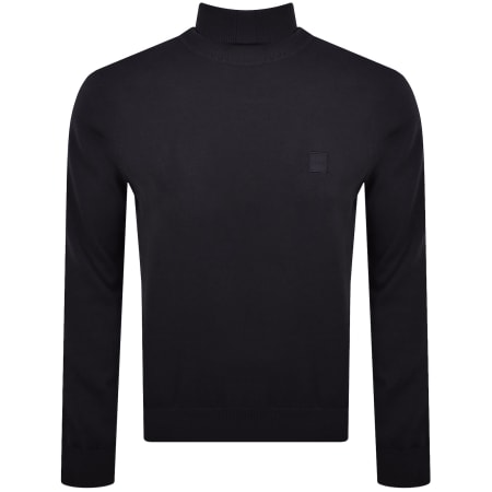 Product image for BOSS Akiro Knit Jumper Navy