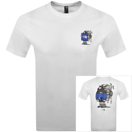Product image for The North Face Gear Up Get Out T Shirt White
