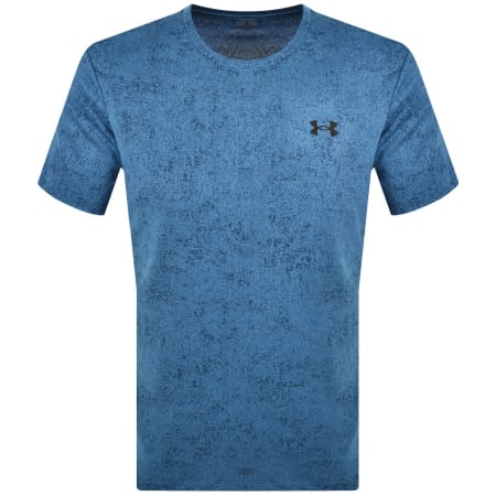 Product image for Under Armour Tech Pixelate T Shirt Aegean Blue