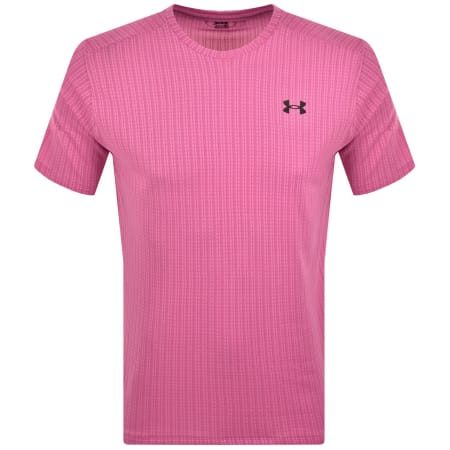 Product image for Under Armour Tech Vent Jacquard T Shirt Pink