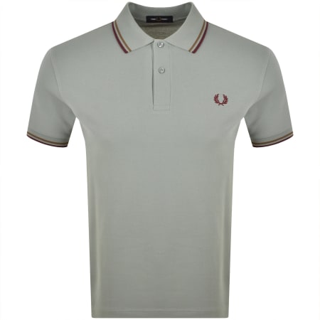 Product image for Fred Perry Twin Tipped Polo T Shirt Blue