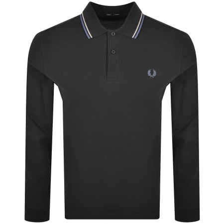 Product image for Fred Perry Twin Tipped Polo T Shirt Grey