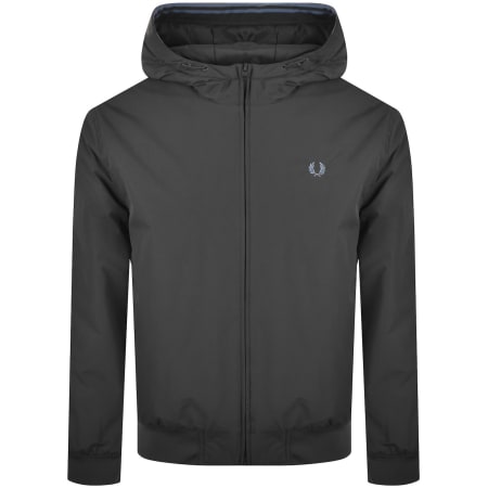 Product image for Fred Perry Brentham Hooded Jacket Grey