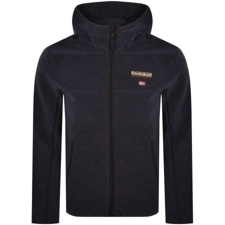 Product image for Napapijri Tynik Full Zip Hoodie Blue