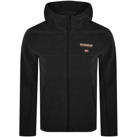 Product image for Napapijri Tynik Full Zip Hoodie Black