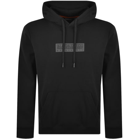 Product image for Napapijri B Box Logo Hoodie Black