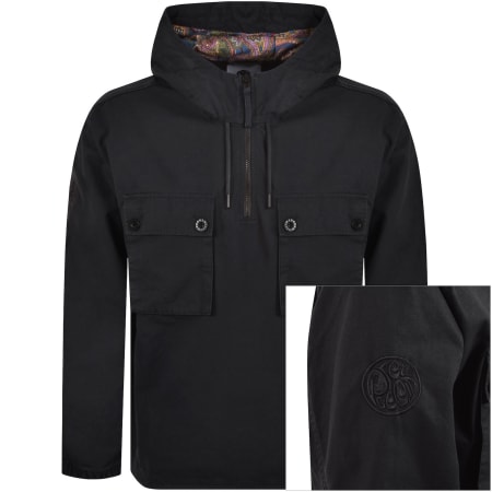 Product image for Pretty Green Hatton Smock Jacket Black