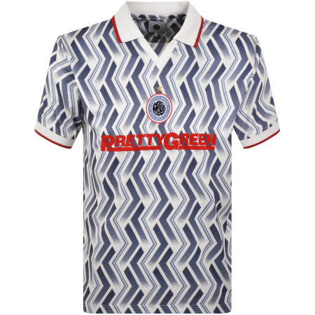 Product image for Pretty Green Kingsleigh Football Polo Blue