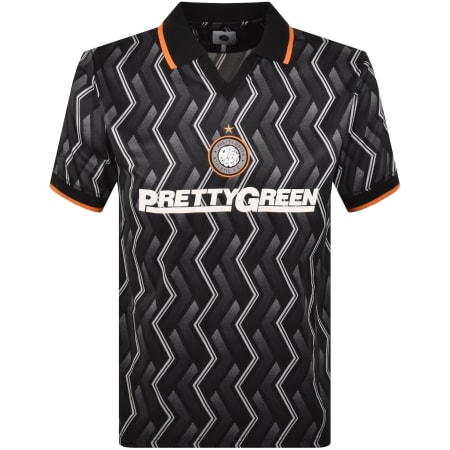 Product image for Pretty Green Kingsleigh Football Polo Black