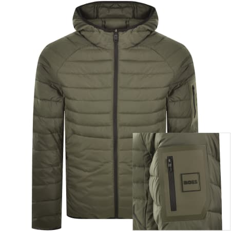 Product image for BOSS Urbanex Jacket Open Green
