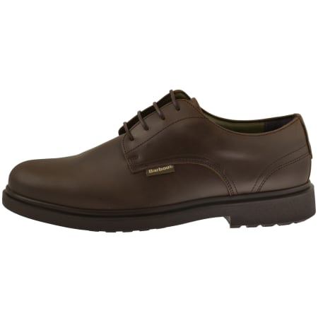 Product image for Barbour Carthy Derby Shoes Dark Brown