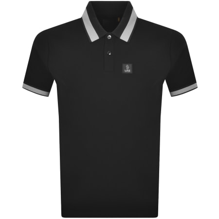 Product image for Luke 1977 Makati Detailed Polo Black