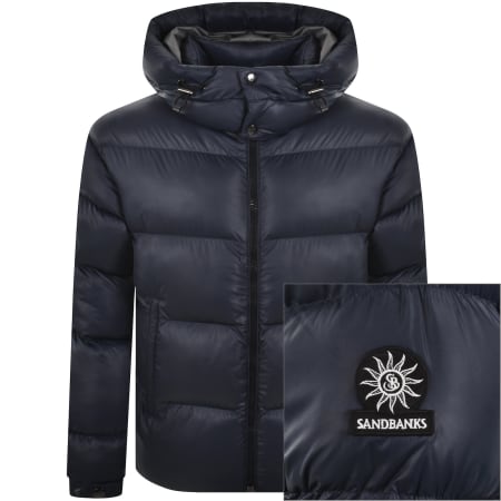 Product image for Sandbanks Core Puffer Jacket Navy
