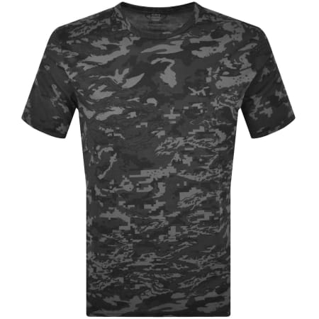 Product image for Under Armour Camo Short Sleeve T Shirt Black