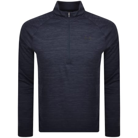 Product image for Under Armour Tech Half Zip Sweatshirt Navy