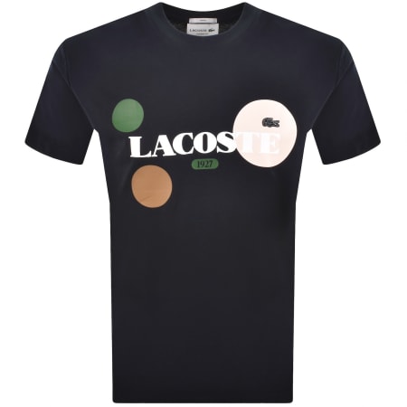Product image for Lacoste Logo T Shirts Navy