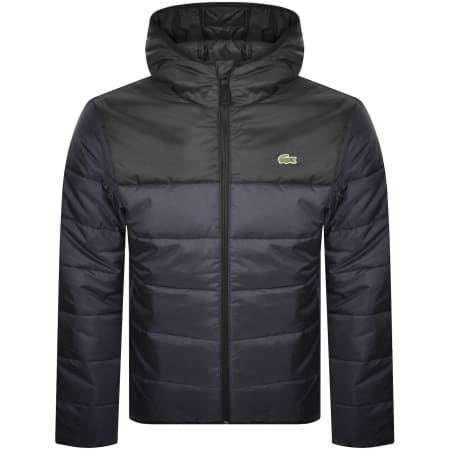 Product image for Lacoste Quilted Puffer Jacket Black