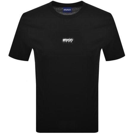Product image for HUGO Blue Nodar T Shirt Black