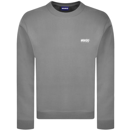 Product image for HUGO Blue Noda Sweatshirt Grey