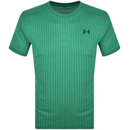 Product image for Under Armour Tech Vent Jacquard T Shirt Green