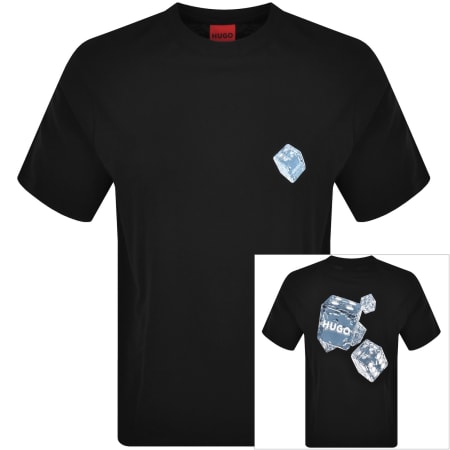 Product image for HUGO Doudi T Shirt Black