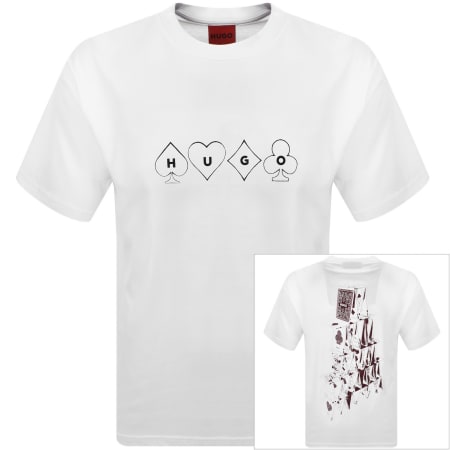 Product image for HUGO Doudi T Shirt White