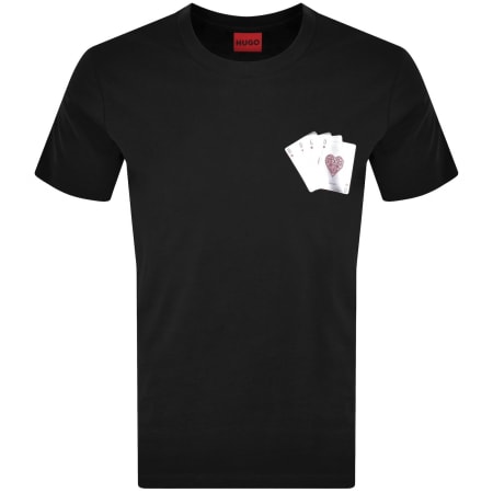 Product image for HUGO Dahr T Shirt Black