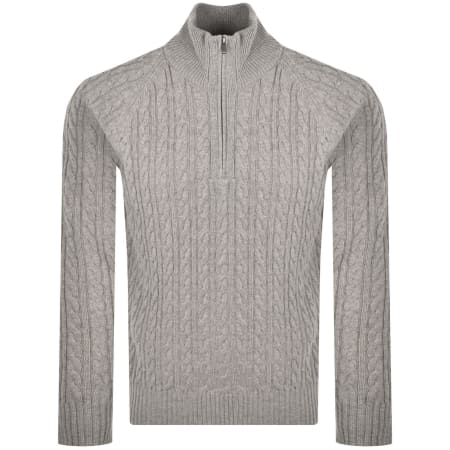 Product image for BOSS Furore Wool Cashmere Jumper Brown