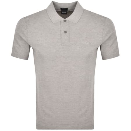 Product image for BOSS Pallas Polo T Shirt Brown