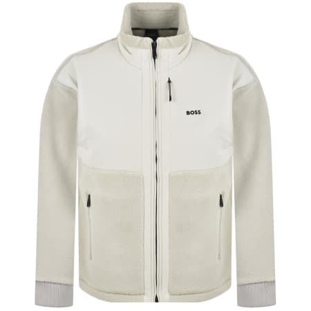 Product image for BOSS Sveedy Fleece Jacket Light Beige