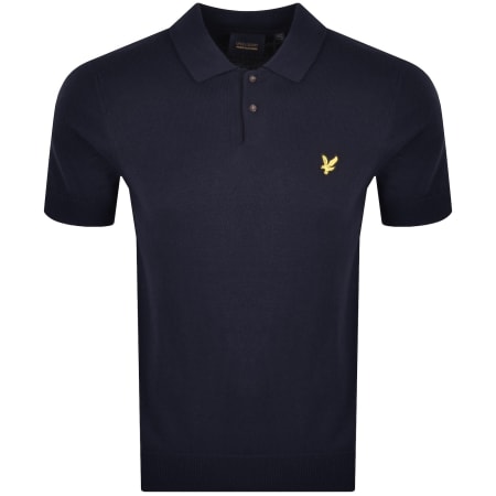 Product image for Lyle And Scott Archive Polo Shirt Navy