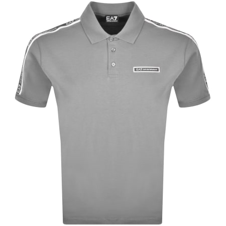 Product image for EA7 Emporio Armani Polo T Shirt Grey