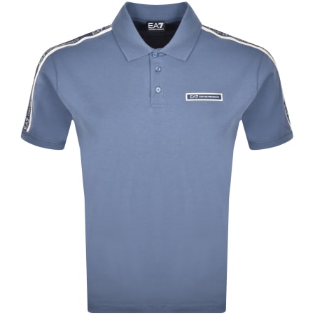Product image for EA7 Emporio Armani Polo T Shirt Blue