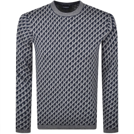 Product image for Emporio Armani Logo Sweatshirt Navy