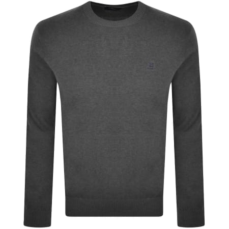 Product image for Hackett Heritage Logo Sweatshirt Grey