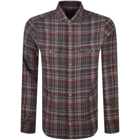 Product image for Hackett Heritage Country Shirt Blue
